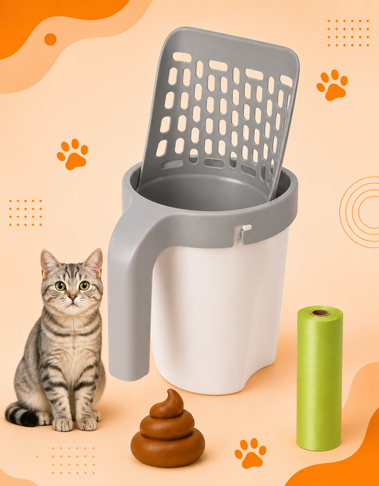 Pala recoge excremento ARENERO gato