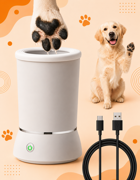 Limpiador de Patas AUTOMATICO Recargable USB